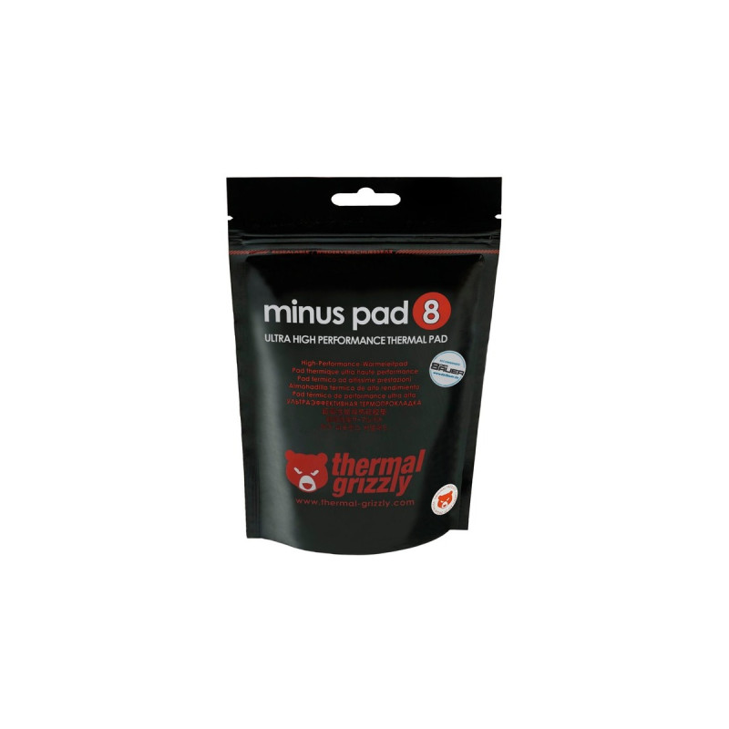 Thermal Grizzly Minus Pad 8 - 30x 30x 1,0 mm, Wärmeleitpads