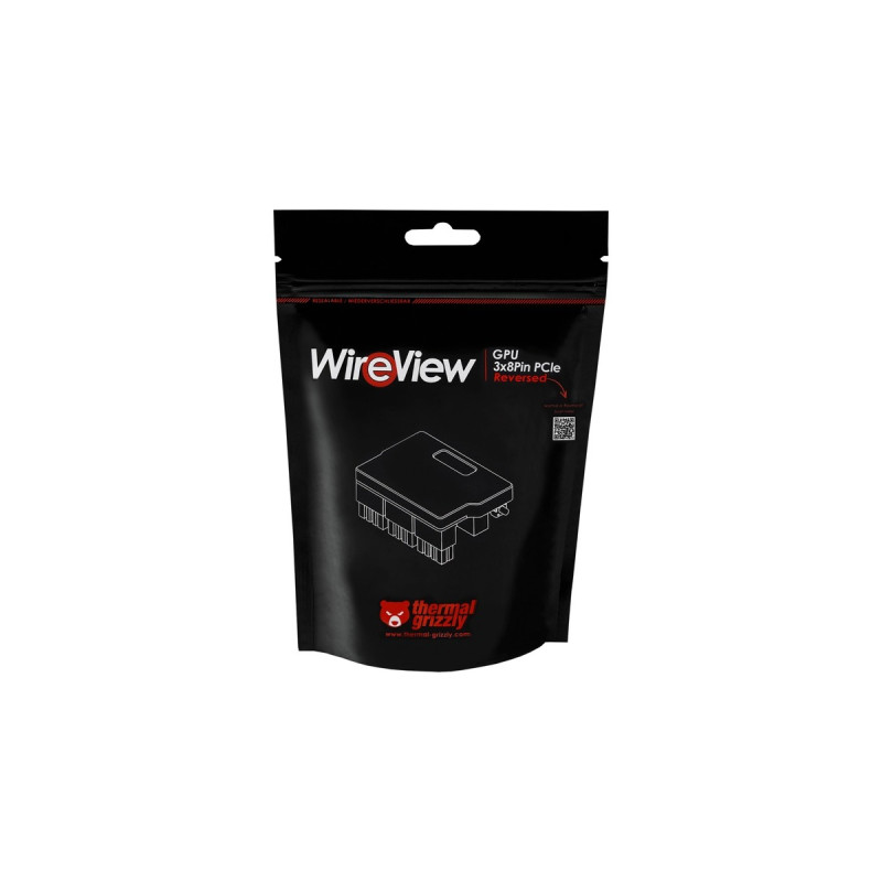 Thermal Grizzly WireView GPU 3x8Pin PCIe, Reversed, Messgerät(schwarz)