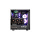 Thermaltake AMD Elite Edition, Gaming-PC(schwarz/transparent, Windows 11 Home 64-Bit)