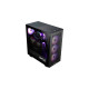 Thermaltake AMD Pro Edition, Gaming-PC(schwarz/transparent, Windows 11 Home 64-Bit)