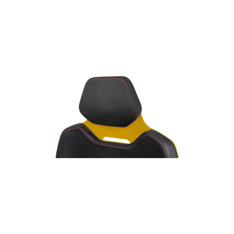 Thermaltake ARGENT E700 Design by Studio F. A. Porsche, Gaming-Stuhl(gelb/schwarz, Sanga Yellow)