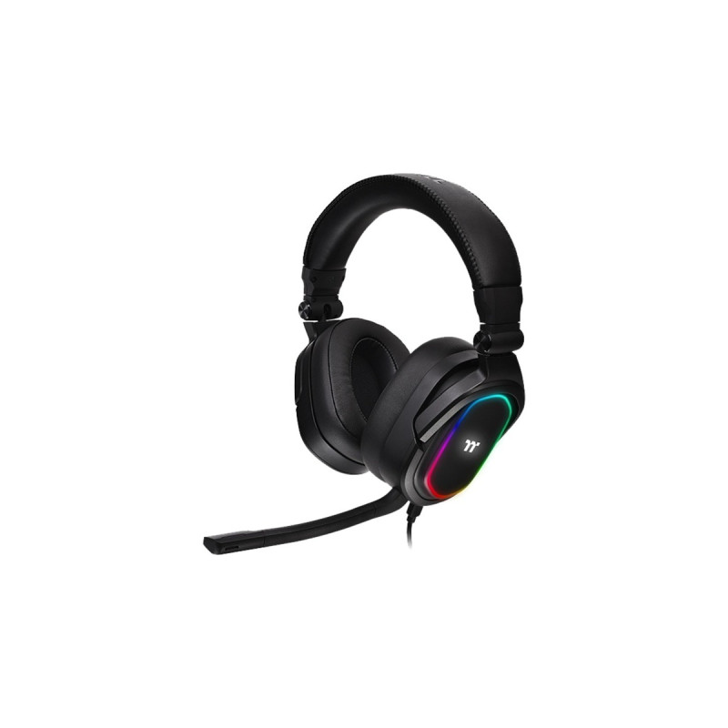 Thermaltake Argent H5 RGB 7.1, Gaming-Headset(schwarz, Klinke)