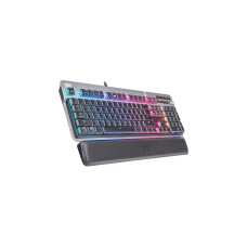 Thermaltake Argent K6 RGB, Gaming-Tastatur(titan, DE-Layout, Cherry MX Low Profile RGB Speed)