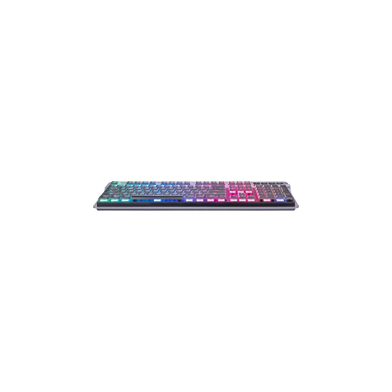 Thermaltake Argent K6 RGB, Gaming-Tastatur(titan, DE-Layout, Cherry MX Low Profile RGB Speed)