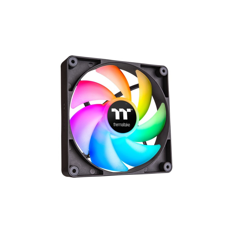 Thermaltake CT140 ARGB Sync PC Cooling Fan, Gehäuselüfter(schwarz, 2er Pack)