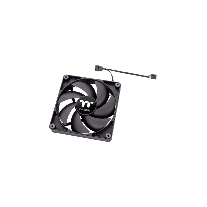 Thermaltake CT140 PC Cooling Fan, Gehäuselüfter(schwarz, 2er Pack)