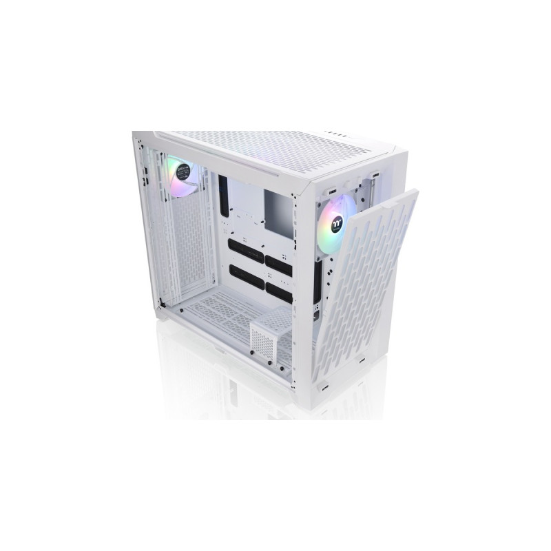 Thermaltake CTE C750ARGB Snow, Big-Tower-Gehäuse(weiß, Tempered Glass)