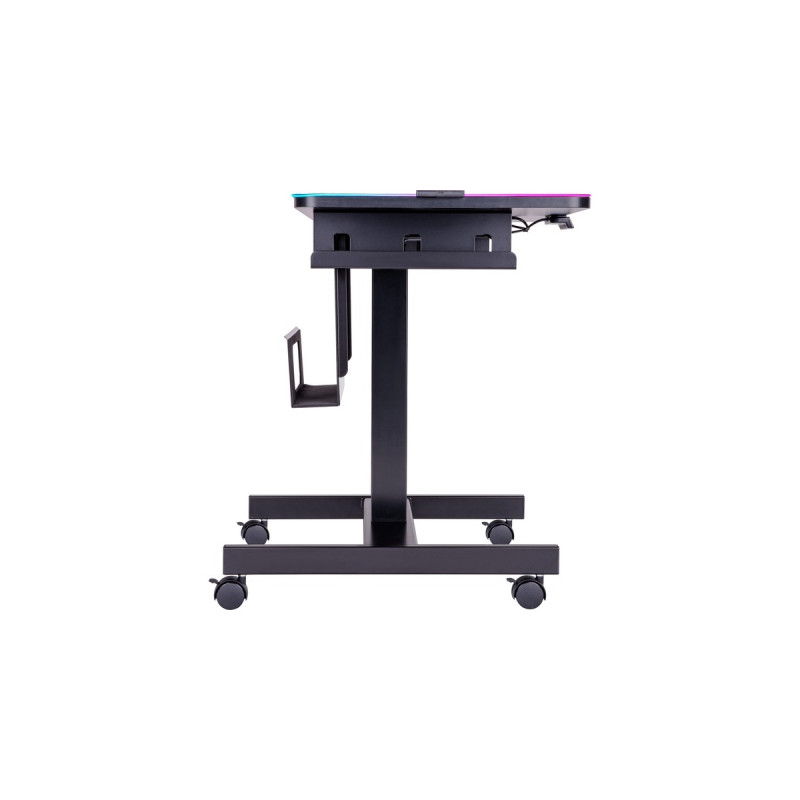 Thermaltake CYCLEDESK 100 Smart Gaming Desk, Gaming-Tisch(schwarz)