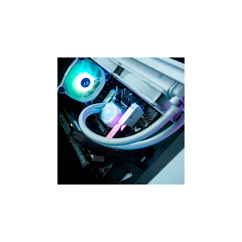 Thermaltake Calypso White, Gaming-PC(weiß, Windows 11 Home 64-Bit)