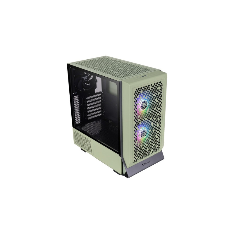Thermaltake Ceres 300 TG ARGB , Tower-Gehäuse(hellgrün, Tempered Glass)