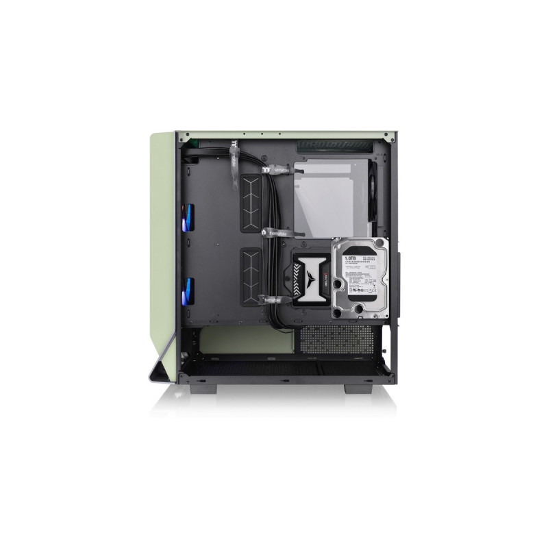 Thermaltake Ceres 300 TG ARGB , Tower-Gehäuse(hellgrün, Tempered Glass)