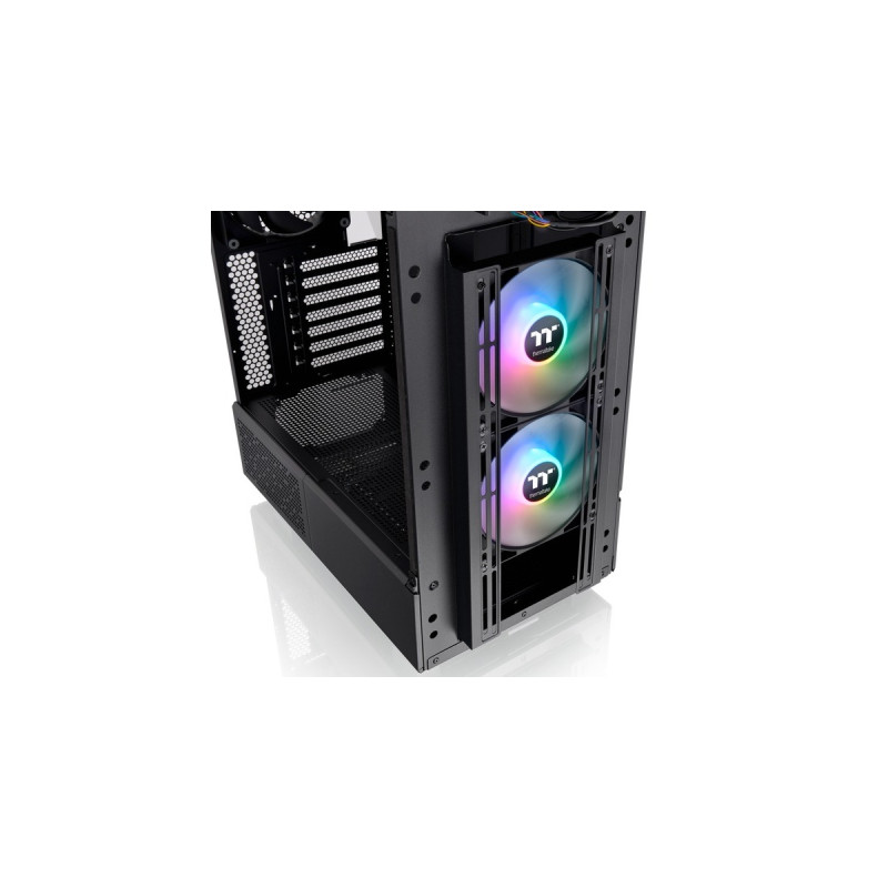 Thermaltake Ceres 330 TG ARGB , Tower-Gehäuse(schwarz, Tempered Glass)