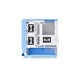 Thermaltake Ceres 330 TG ARGB , Tower-Gehäuse(hellblau, Tempered Glass)