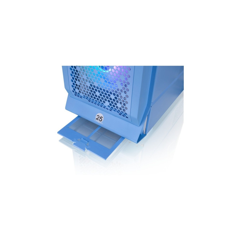 Thermaltake Ceres 330 TG ARGB , Tower-Gehäuse(hellblau, Tempered Glass)