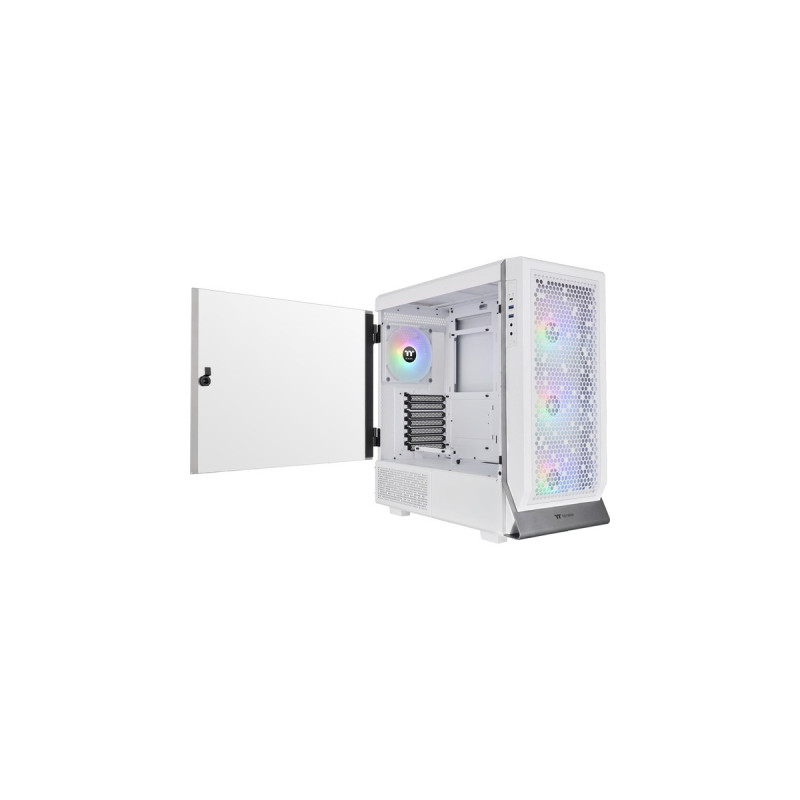 Thermaltake Ceres 500 TG ARGB Snow, Tower-Gehäuse(weiß, Tempered Glass)