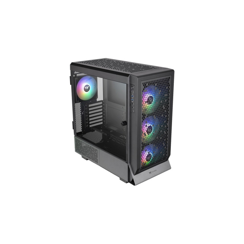 Thermaltake Ceres 500 TG ARGB, Tower-Gehäuse(schwarz, Tempered Glass)
