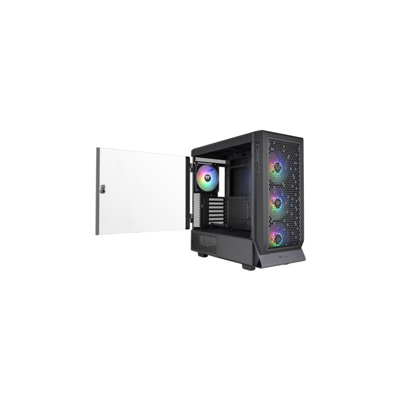 Thermaltake Ceres 500 TG ARGB, Tower-Gehäuse(schwarz, Tempered Glass)