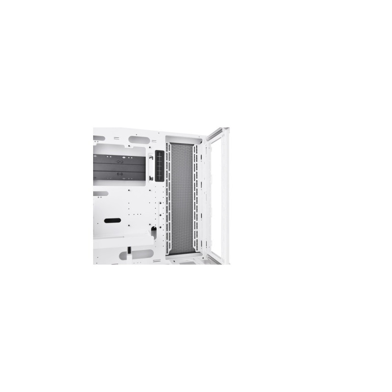 Thermaltake Core P3 TG Pro Snow, Bench/Show-Gehäuse(weiß, Tempered Glass)