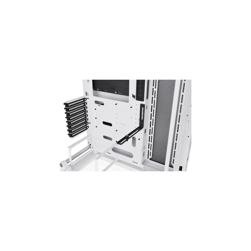 Thermaltake Core P3 TG Pro Snow, Bench/Show-Gehäuse(weiß, Tempered Glass)
