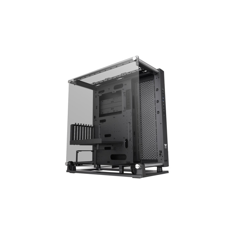 Thermaltake Core P3 TG Pro, Bench/Show-Gehäuse(schwarz, Tempered Glass)