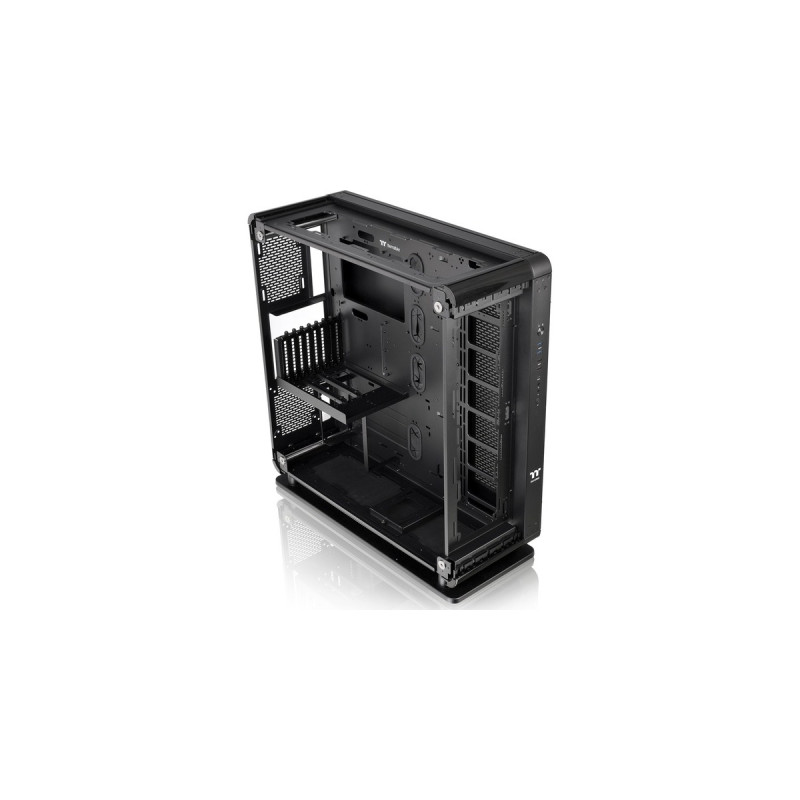 Thermaltake Core P8 TG, Bench/Show-Gehäuse(schwarz, Tempered Glass)