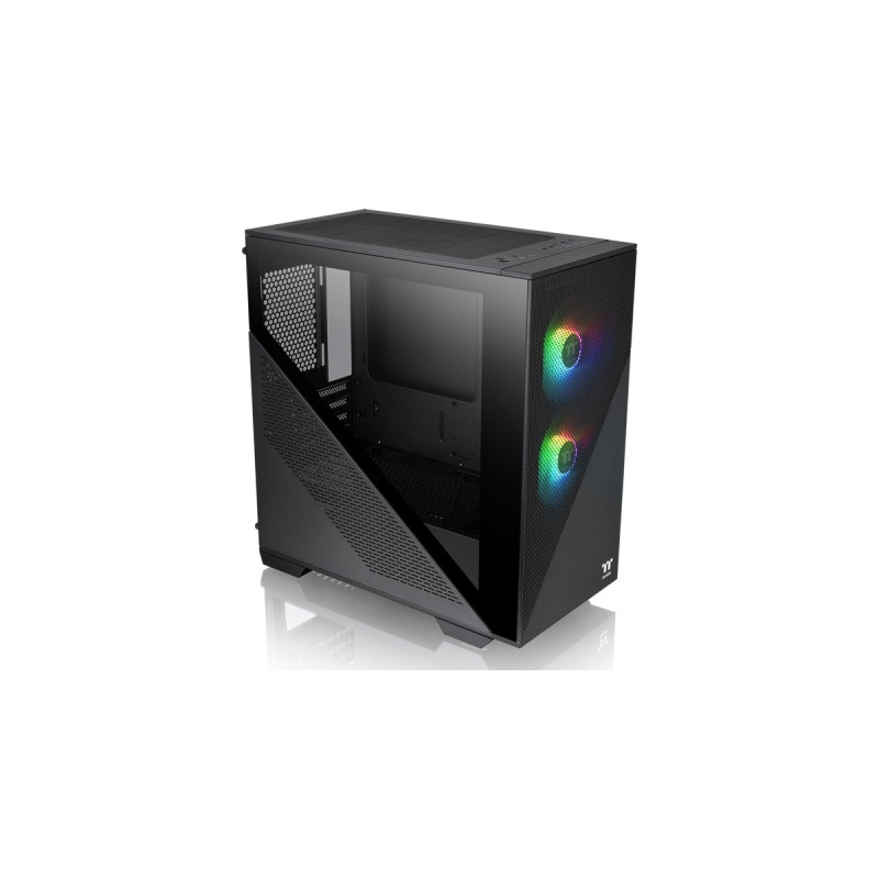 Thermaltake Divider 170 TG ARGB, Tower-Gehäuse(schwarz, Tempered Glass)