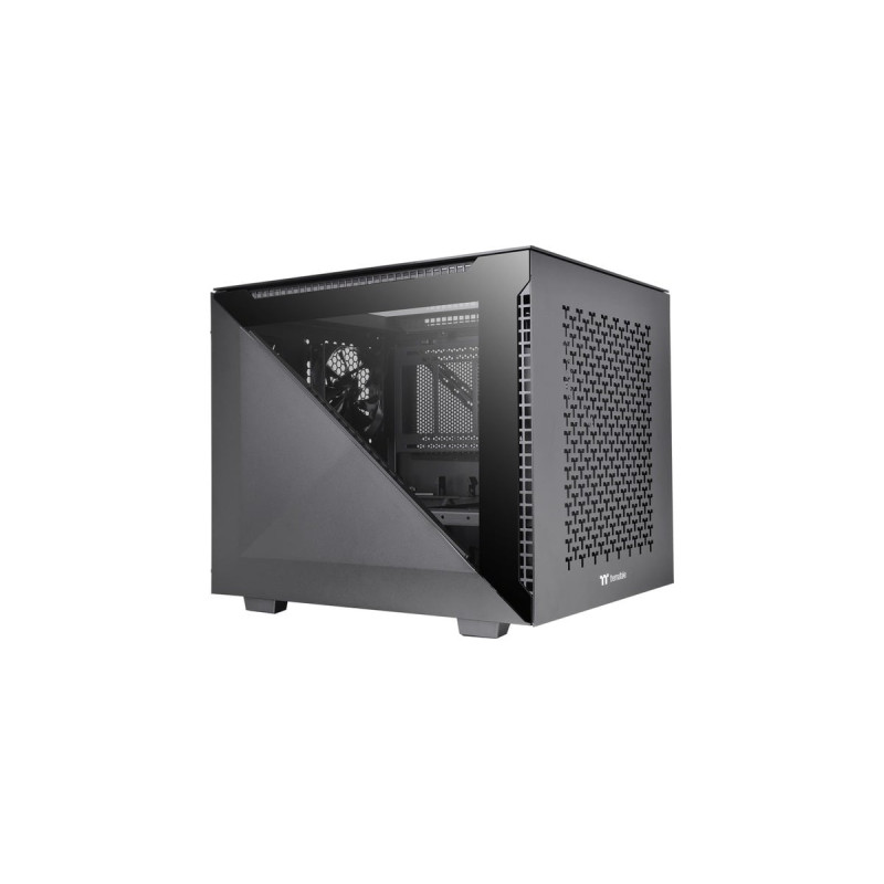 Thermaltake Divider 200 TG Air Micro, Tower-Gehäuse(schwarz, Tempered Glass)
