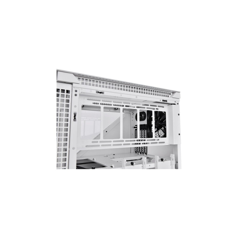 Thermaltake Divider 200 TG Snow Micro, Tower-Gehäuse(weiß, Tempered Glass)