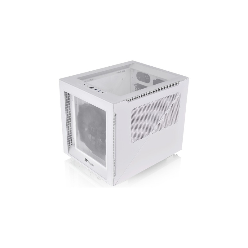 Thermaltake Divider 200 TG Snow Micro, Tower-Gehäuse(weiß, Tempered Glass, Outlet)