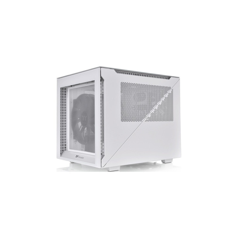 Thermaltake Divider 200 TG Snow Micro, Tower-Gehäuse(weiß, Tempered Glass, Outlet)