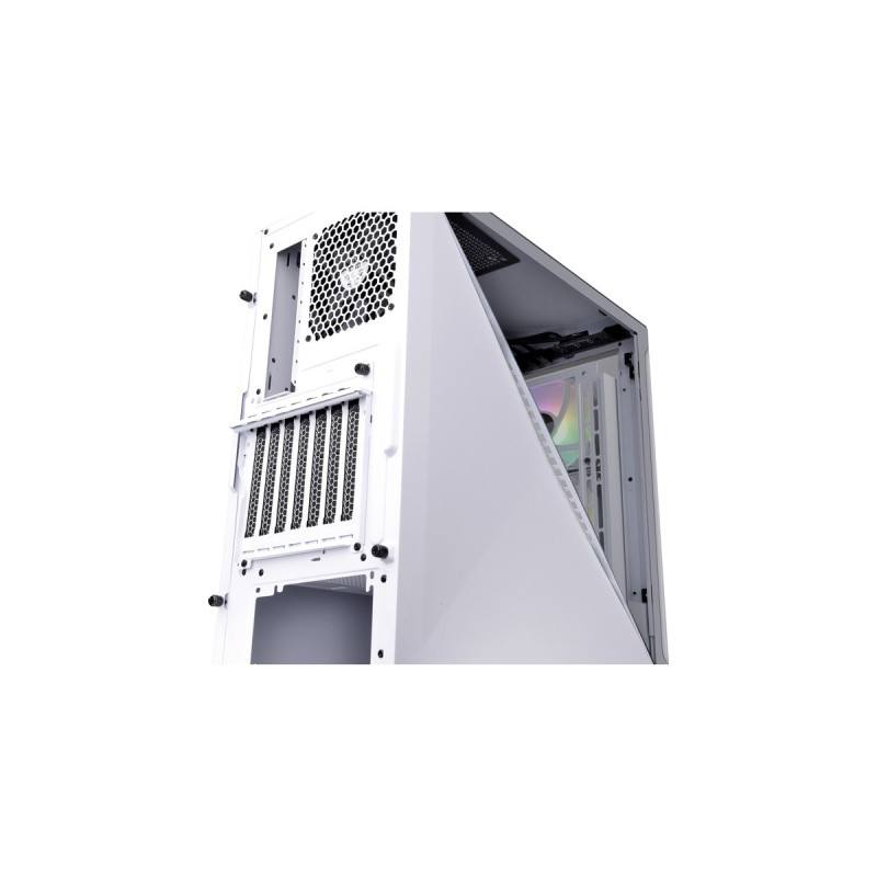 Thermaltake Divider 300 TG Snow ARGB, Tower-Gehäuse(weiß, Tempered Glass)