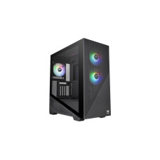 Thermaltake Divider 370 TG ARGB, Tower-Gehäuse(schwarz, Tempered Glass)