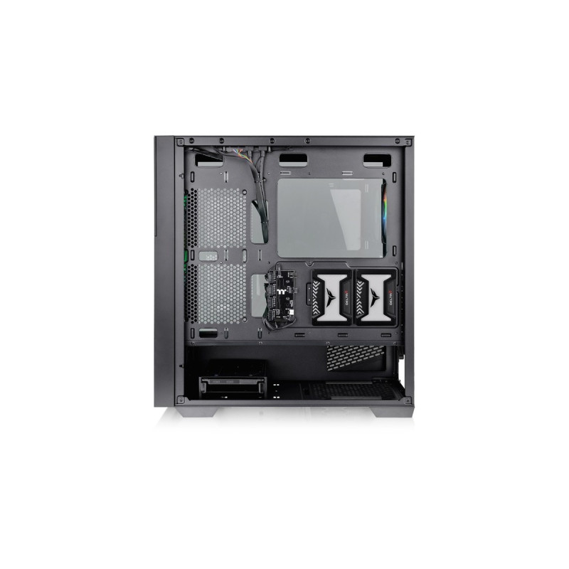 Thermaltake Divider 370 TG ARGB, Tower-Gehäuse(schwarz, Tempered Glass)