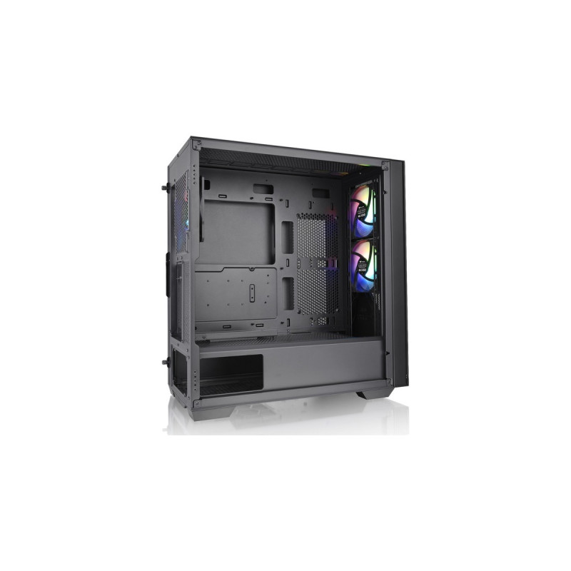 Thermaltake Divider 370 TG ARGB, Tower-Gehäuse(schwarz, Tempered Glass)