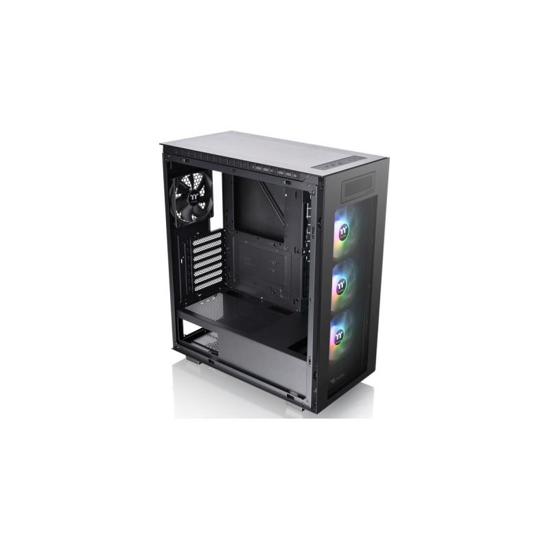 Thermaltake Divider 550 TG Ultra, Tower-Gehäuse(schwarz, Tempered Glass)