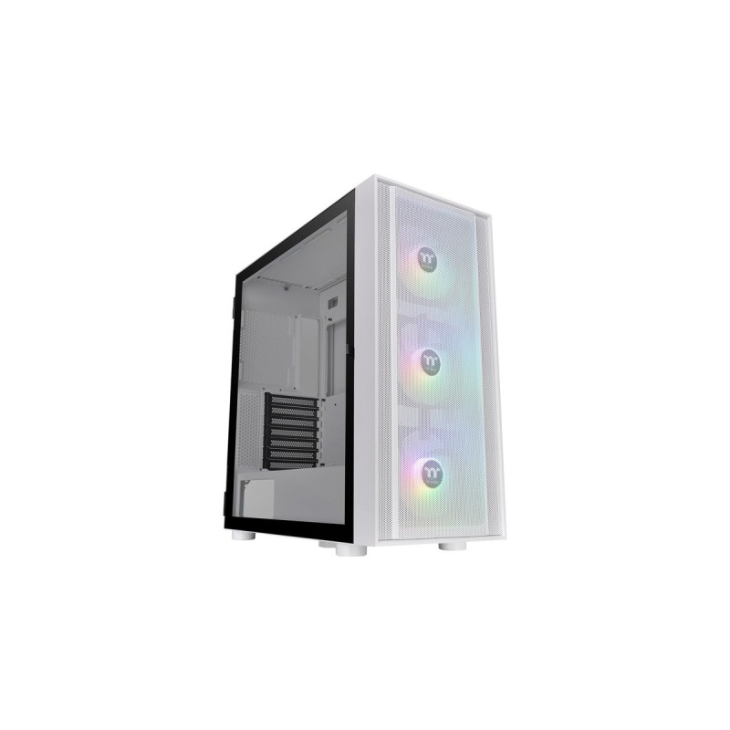 Thermaltake Divider H570 TG ARGB Snow, Tower-Gehäuse(weiß, Tempered Glass)