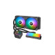 Thermaltake Floe RC240 CPU & Memory AIO Liquid Cooler 240mm, Wasserkühlung(schwarz)