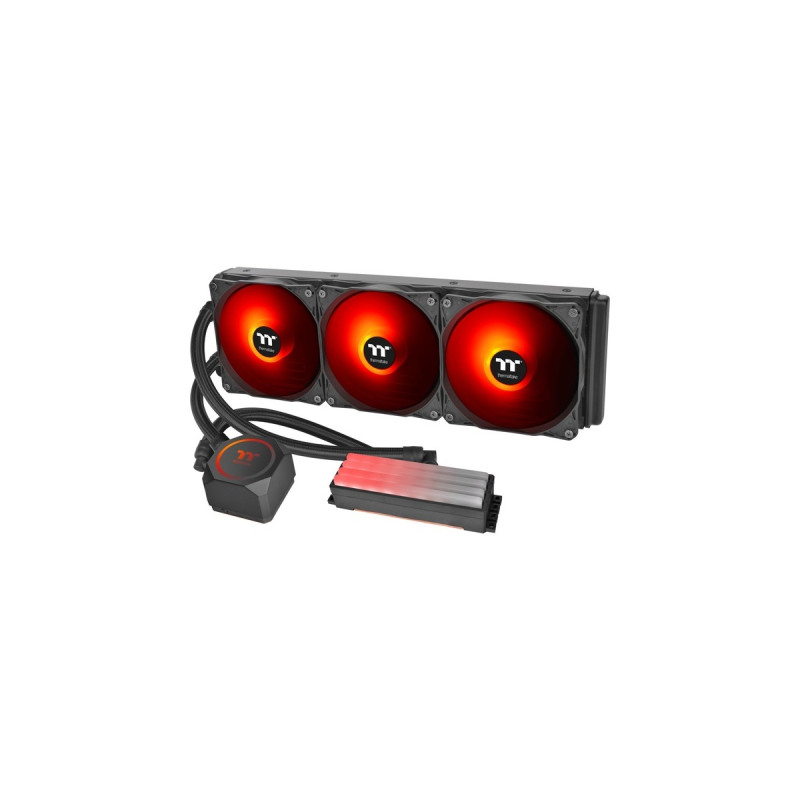 Thermaltake Floe RC360 CPU & Memory AIO Liquid Cooler 360mm, Wasserkühlung(schwarz)