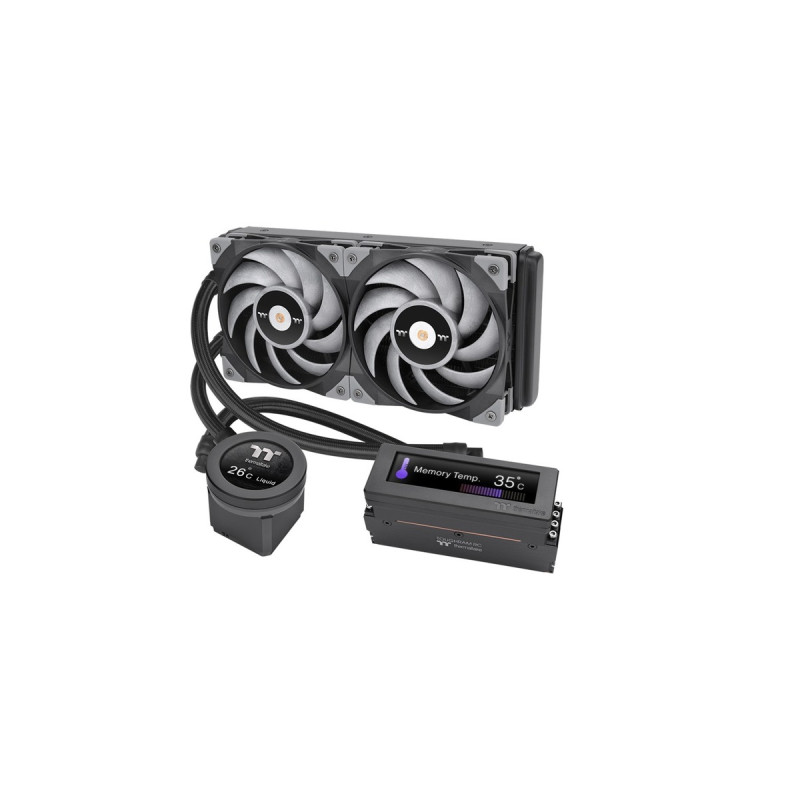 Thermaltake Floe RC Ultra 240 CPU & Memory AIO Liquid Cooler 240mm, Wasserkühlung