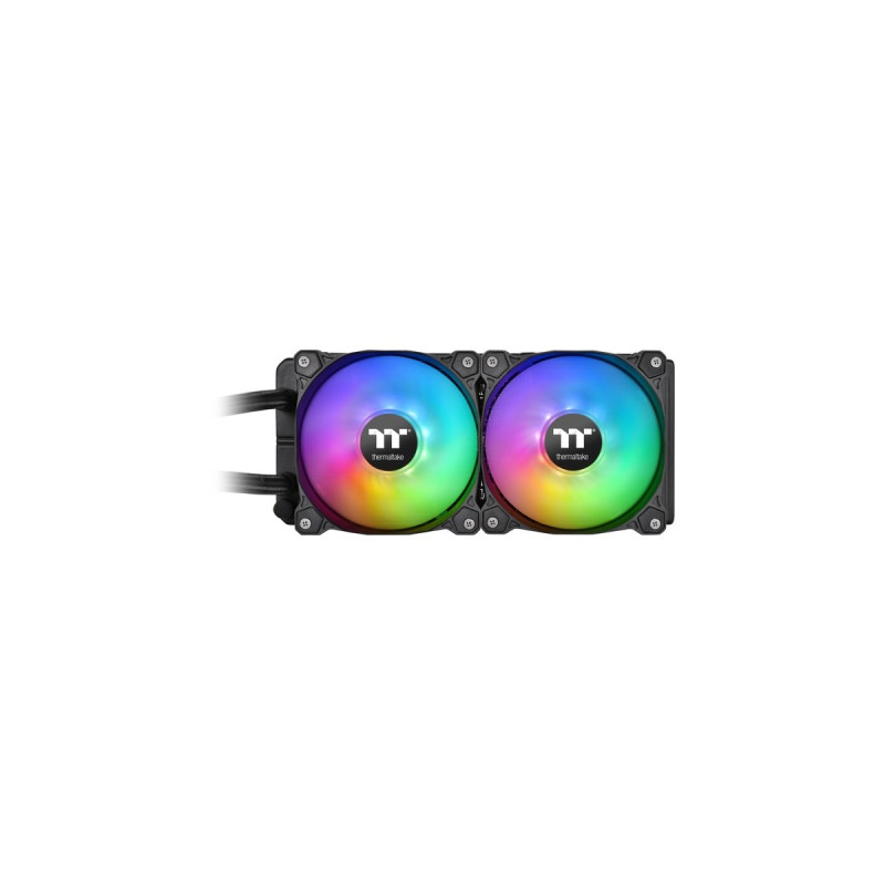 Thermaltake Floe Ultra 240 RGB CPU AIO Liquid Cooler 240mm, CPU-Kühler(schwarz)