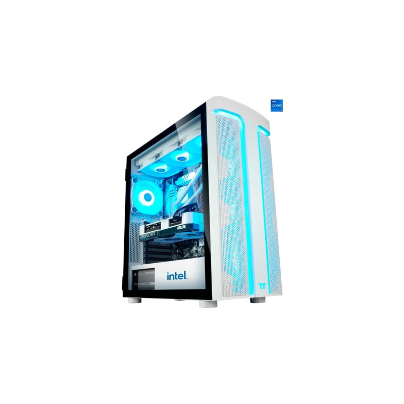 Thermaltake Intel® Edition Gaming-PC(weiß/transparent, Windows 11 Home 64-Bit)