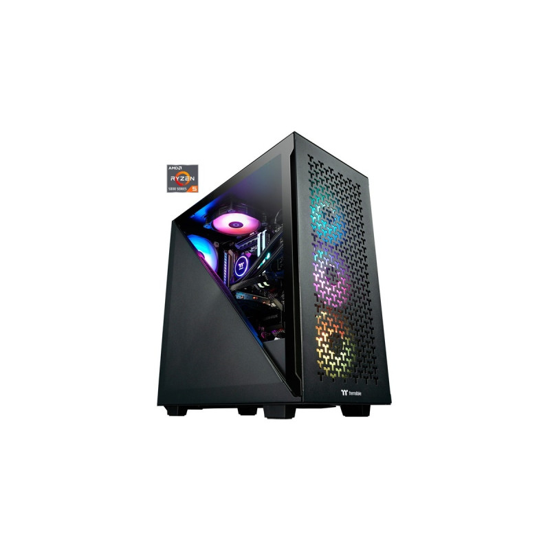 Thermaltake Kallisto Black, Gaming-PC(schwarz/transparent, Windows 11 Home 64-Bit)