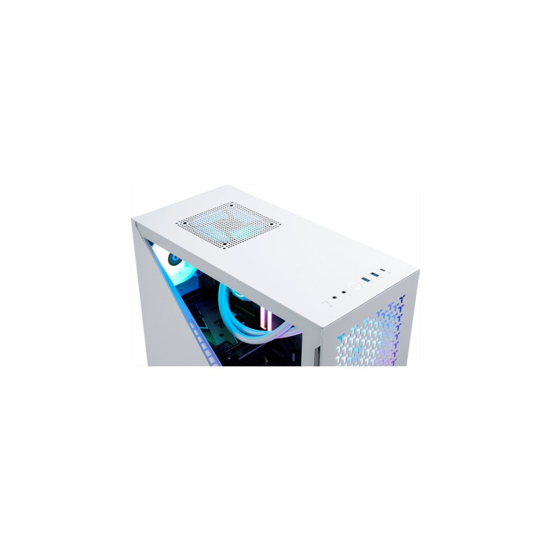 Thermaltake Kallisto White, Gaming-PC(weiß/transparent, Windows 11 Home 64-Bit)