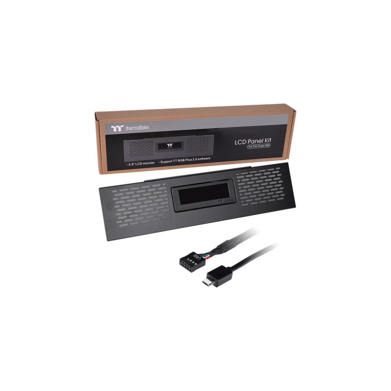 Thermaltake LCD-Panel-Kit für The Tower 500, Display(schwarz)