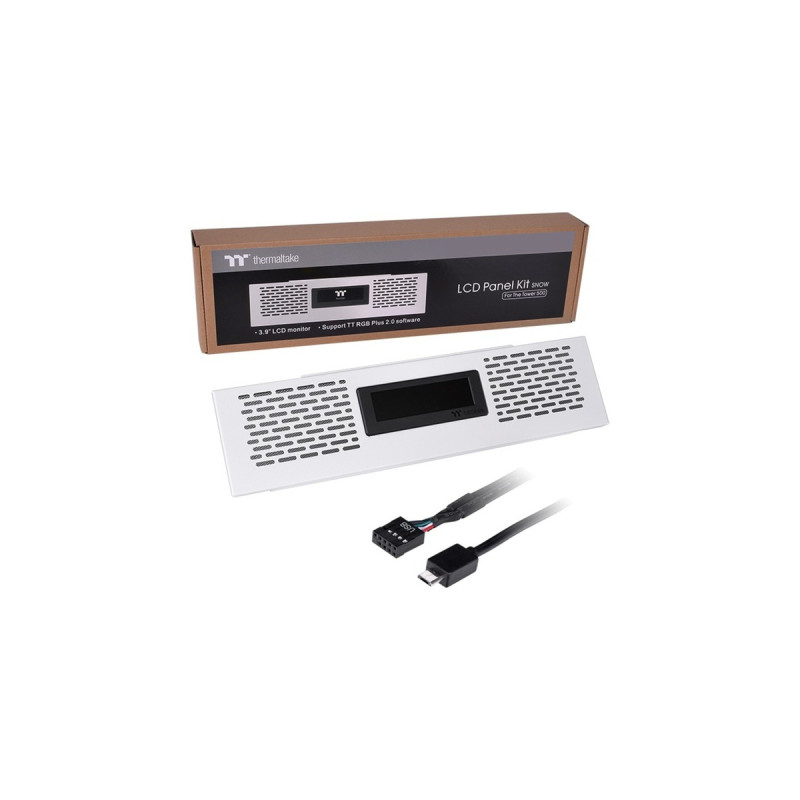 Thermaltake LCD-Panel-Kit für The Tower 500, Display(weiß)