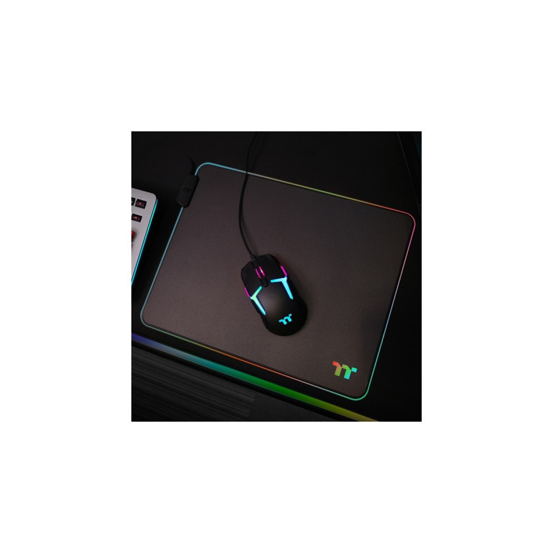 Thermaltake Level 20 RGB, Gaming-Mauspad(schwarz)