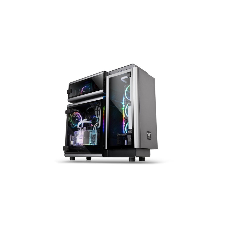 Thermaltake Level 20 Tempered Glass Edition, Big-Tower-Gehäuse(grau/schwarz)