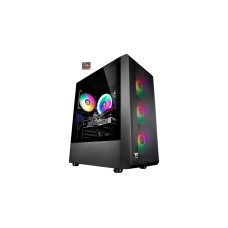 Thermaltake One, Gaming-PC(schwarz/transparent, Windows 11 Home 64-Bit)