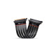 Thermaltake PCIe Extender Kabel 4.0 16x 30cm, Verlängerungskabel(schwarz)