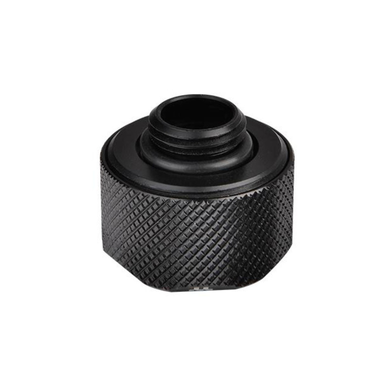 Thermaltake Pacific C-PRO G1/4 PETG Tube 16mm OD Compression – Black, Verbindung(schwarz, 6 Stück)